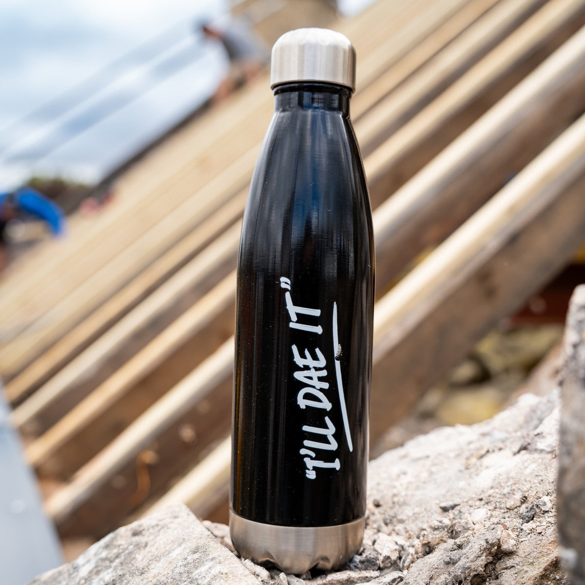 I'LL DAE IT Stainless Steel Water Bottle